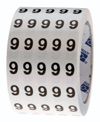 Feeder '9' 13mm 25M Label
