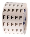Feeder 'F' 13mm 25M Label