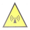 MERCS 5 RF Radiation Symbol 40x40 Label