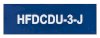 Label Traffolyte HFDCDU-3-J 75x25 Blue