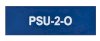 PSU-2-O 75x25 Blue Traffolyte