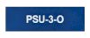 PSU-3-O 75x25 Blue Traffolyte