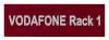 Label Traffolyte 75x25 VODAFONE Rack 1