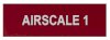 AIRSCALE-1 75x25 Red Traffolyte