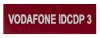 VODAFONE IDCDP-3 75x25 Red Traffolyte