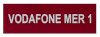 VODAFONE MER 1 75x25 Red Traffolyte