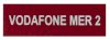 VODAFONE MER 2 75x25 Red Traffolyte