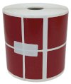 SP1 RED 50x150mm Vinyl Label Roll 500 (Approved)